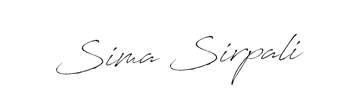 You can use this online signature creator to create a handwritten signature for the name Sima Sirpali. This is the best online autograph maker. Sima Sirpali signature style 6 images and pictures png