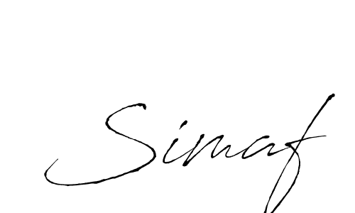 Simaf stylish signature style. Best Handwritten Sign (Antro_Vectra) for my name. Handwritten Signature Collection Ideas for my name Simaf. Simaf signature style 6 images and pictures png