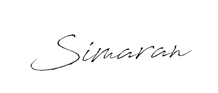 Also we have Simaran name is the best signature style. Create professional handwritten signature collection using Antro_Vectra autograph style. Simaran signature style 6 images and pictures png