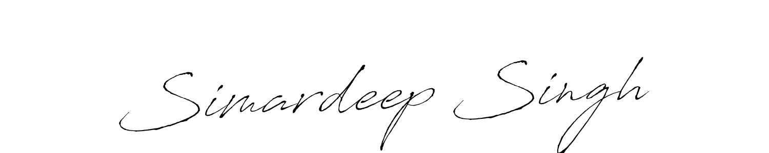 Similarly Antro_Vectra is the best handwritten signature design. Signature creator online .You can use it as an online autograph creator for name Simardeep Singh. Simardeep Singh signature style 6 images and pictures png