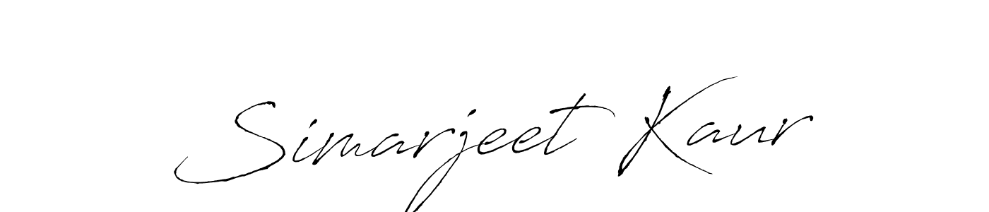 Make a beautiful signature design for name Simarjeet Kaur. Use this online signature maker to create a handwritten signature for free. Simarjeet Kaur signature style 6 images and pictures png