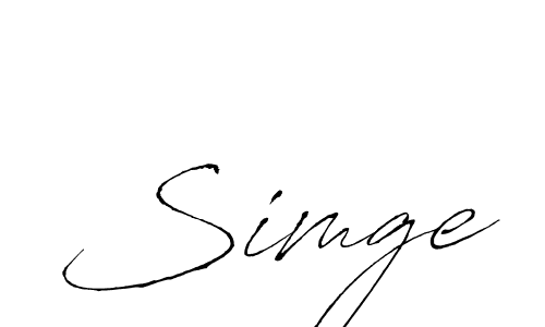 Make a short Simge signature style. Manage your documents anywhere anytime using Antro_Vectra. Create and add eSignatures, submit forms, share and send files easily. Simge signature style 6 images and pictures png