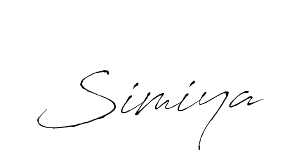 Make a beautiful signature design for name Simiya. Use this online signature maker to create a handwritten signature for free. Simiya signature style 6 images and pictures png