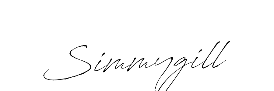 The best way (Antro_Vectra) to make a short signature is to pick only two or three words in your name. The name Simmygill include a total of six letters. For converting this name. Simmygill signature style 6 images and pictures png