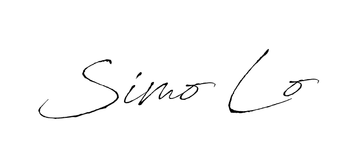 Similarly Antro_Vectra is the best handwritten signature design. Signature creator online .You can use it as an online autograph creator for name Simo Lo. Simo Lo signature style 6 images and pictures png
