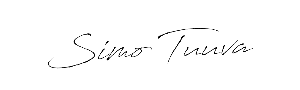 You can use this online signature creator to create a handwritten signature for the name Simo Tuuva. This is the best online autograph maker. Simo Tuuva signature style 6 images and pictures png