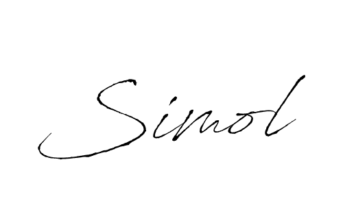 Once you've used our free online signature maker to create your best signature Antro_Vectra style, it's time to enjoy all of the benefits that Simol name signing documents. Simol signature style 6 images and pictures png