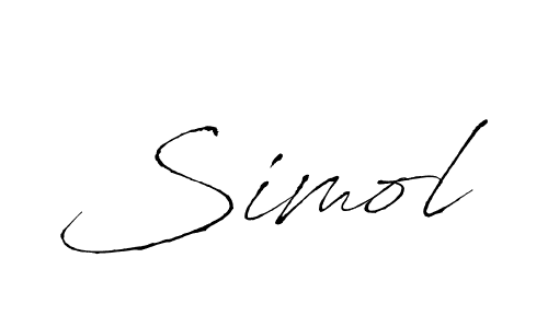 Best and Professional Signature Style for Simol. Antro_Vectra Best Signature Style Collection. Simol signature style 6 images and pictures png