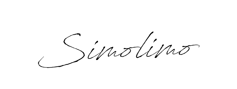 The best way (Antro_Vectra) to make a short signature is to pick only two or three words in your name. The name Simolimo include a total of six letters. For converting this name. Simolimo signature style 6 images and pictures png