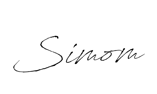 How to Draw Simom signature style? Antro_Vectra is a latest design signature styles for name Simom. Simom signature style 6 images and pictures png