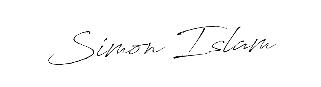 Also You can easily find your signature by using the search form. We will create Simon Islam name handwritten signature images for you free of cost using Antro_Vectra sign style. Simon Islam signature style 6 images and pictures png