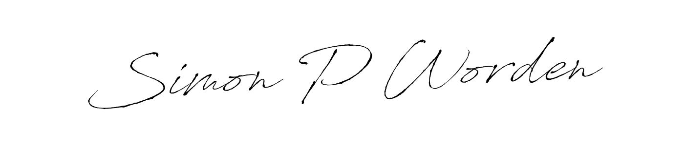 Once you've used our free online signature maker to create your best signature Antro_Vectra style, it's time to enjoy all of the benefits that Simon P Worden name signing documents. Simon P Worden signature style 6 images and pictures png