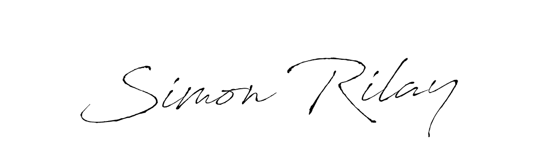 Make a beautiful signature design for name Simon Rilay. With this signature (Antro_Vectra) style, you can create a handwritten signature for free. Simon Rilay signature style 6 images and pictures png