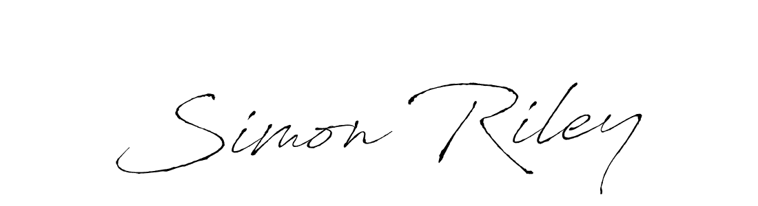 Design your own signature with our free online signature maker. With this signature software, you can create a handwritten (Antro_Vectra) signature for name Simon Riley. Simon Riley signature style 6 images and pictures png