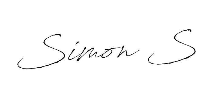Once you've used our free online signature maker to create your best signature Antro_Vectra style, it's time to enjoy all of the benefits that Simon S name signing documents. Simon S signature style 6 images and pictures png