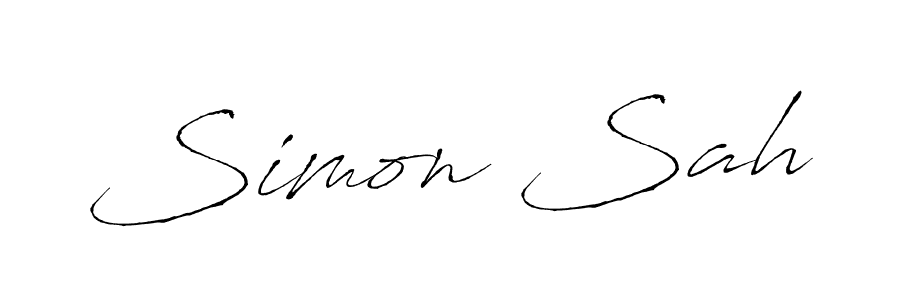 It looks lik you need a new signature style for name Simon Sah. Design unique handwritten (Antro_Vectra) signature with our free signature maker in just a few clicks. Simon Sah signature style 6 images and pictures png