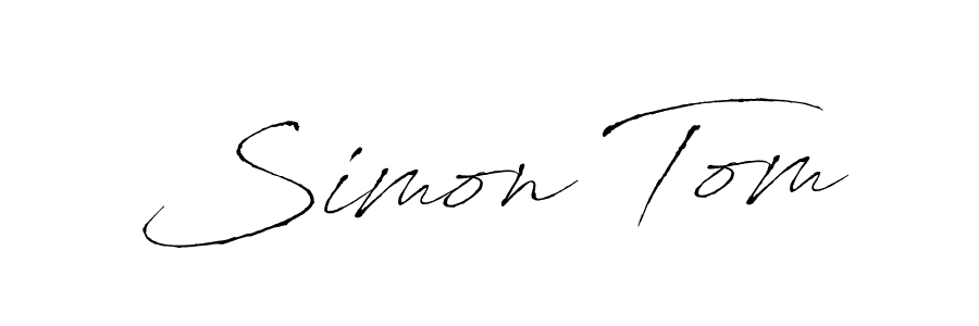 How to Draw Simon Tom signature style? Antro_Vectra is a latest design signature styles for name Simon Tom. Simon Tom signature style 6 images and pictures png