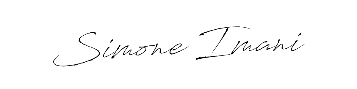 You can use this online signature creator to create a handwritten signature for the name Simone Imani. This is the best online autograph maker. Simone Imani signature style 6 images and pictures png