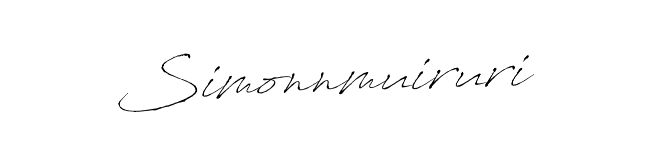Similarly Antro_Vectra is the best handwritten signature design. Signature creator online .You can use it as an online autograph creator for name Simonnmuiruri. Simonnmuiruri signature style 6 images and pictures png