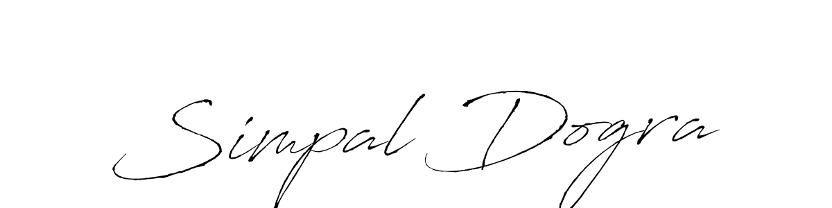 Make a beautiful signature design for name Simpal Dogra. Use this online signature maker to create a handwritten signature for free. Simpal Dogra signature style 6 images and pictures png