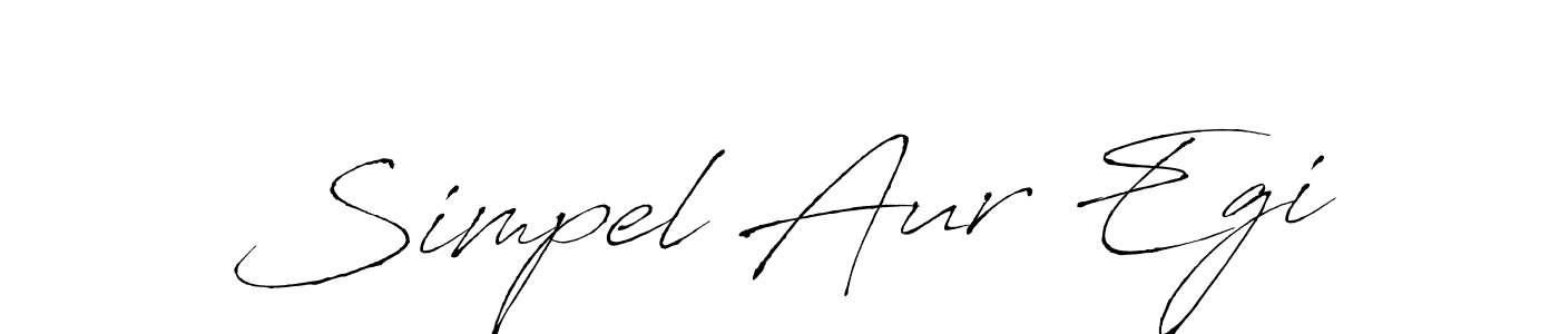 You can use this online signature creator to create a handwritten signature for the name Simpel Aur Egi. This is the best online autograph maker. Simpel Aur Egi signature style 6 images and pictures png