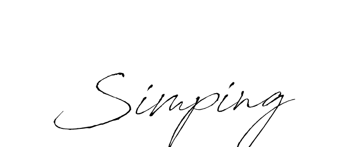 Here are the top 10 professional signature styles for the name Simping. These are the best autograph styles you can use for your name. Simping signature style 6 images and pictures png