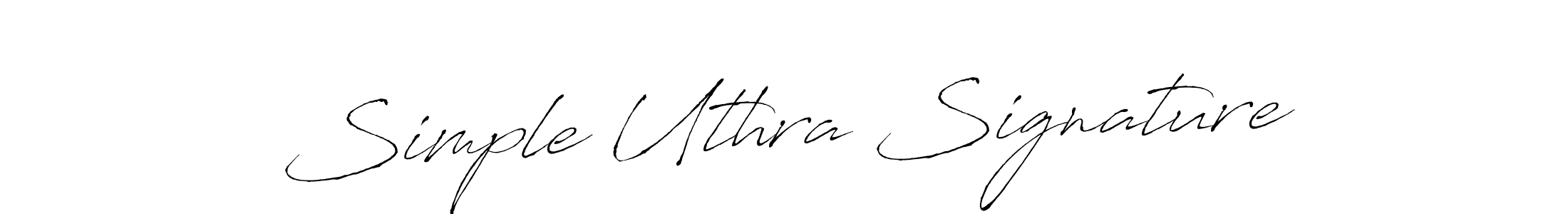 Make a beautiful signature design for name Simple Uthra Signature. Use this online signature maker to create a handwritten signature for free. Simple Uthra Signature signature style 6 images and pictures png