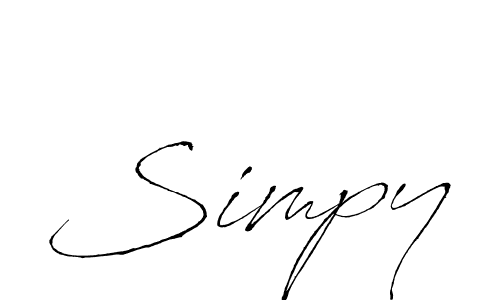 Best and Professional Signature Style for Simpy. Antro_Vectra Best Signature Style Collection. Simpy signature style 6 images and pictures png