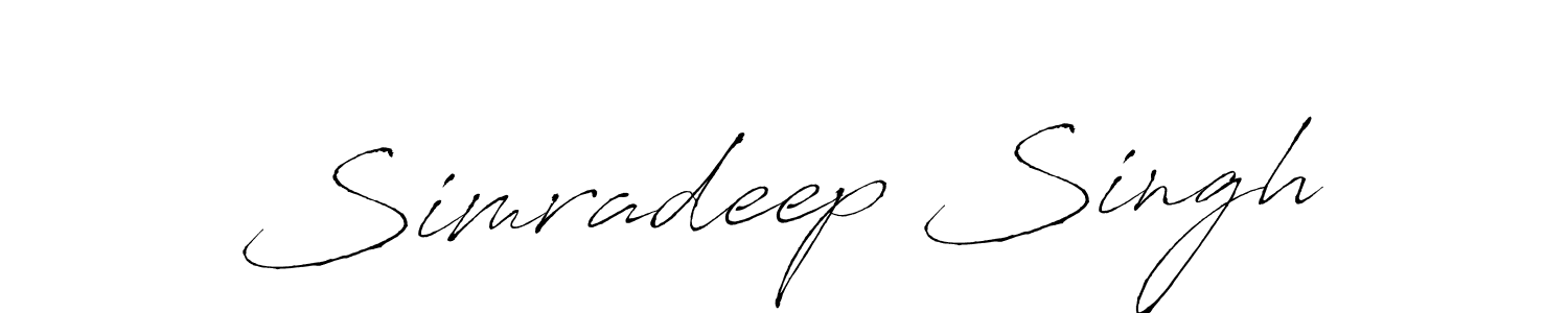 Also You can easily find your signature by using the search form. We will create Simradeep Singh name handwritten signature images for you free of cost using Antro_Vectra sign style. Simradeep Singh signature style 6 images and pictures png