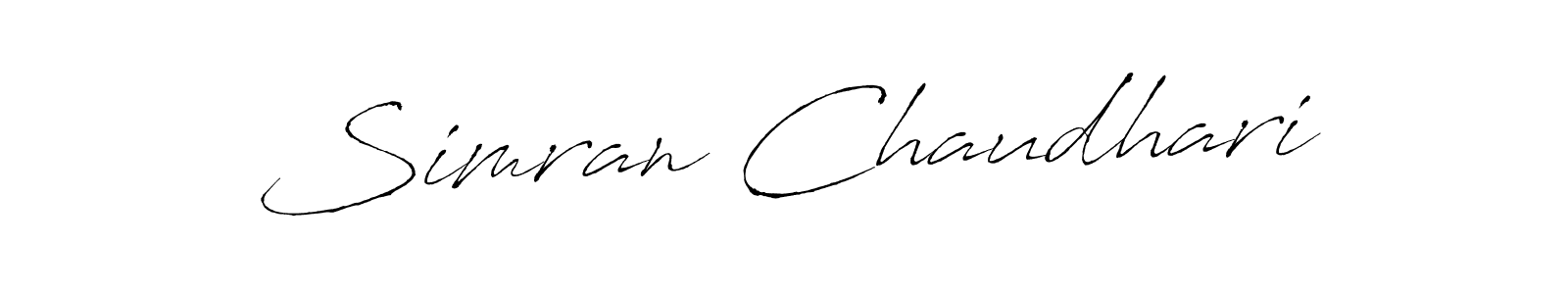 The best way (Antro_Vectra) to make a short signature is to pick only two or three words in your name. The name Simran Chaudhari include a total of six letters. For converting this name. Simran Chaudhari signature style 6 images and pictures png