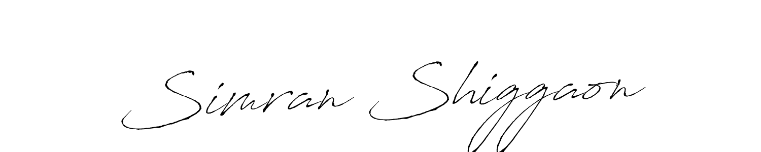 Antro_Vectra is a professional signature style that is perfect for those who want to add a touch of class to their signature. It is also a great choice for those who want to make their signature more unique. Get Simran Shiggaon name to fancy signature for free. Simran Shiggaon signature style 6 images and pictures png