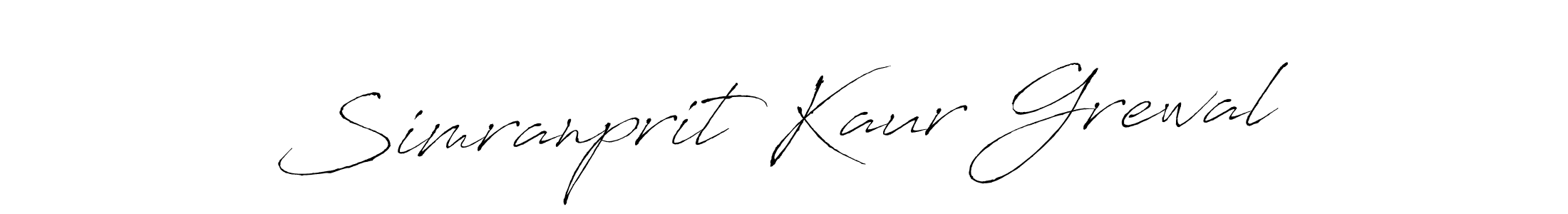 Use a signature maker to create a handwritten signature online. With this signature software, you can design (Antro_Vectra) your own signature for name Simranprit Kaur Grewal. Simranprit Kaur Grewal signature style 6 images and pictures png