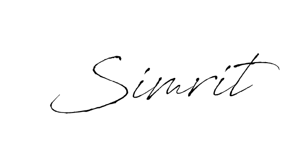 Once you've used our free online signature maker to create your best signature Antro_Vectra style, it's time to enjoy all of the benefits that Simrit name signing documents. Simrit signature style 6 images and pictures png