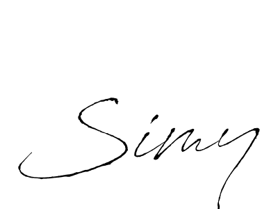 See photos of Simy official signature by Spectra . Check more albums & portfolios. Read reviews & check more about Antro_Vectra font. Simy signature style 6 images and pictures png