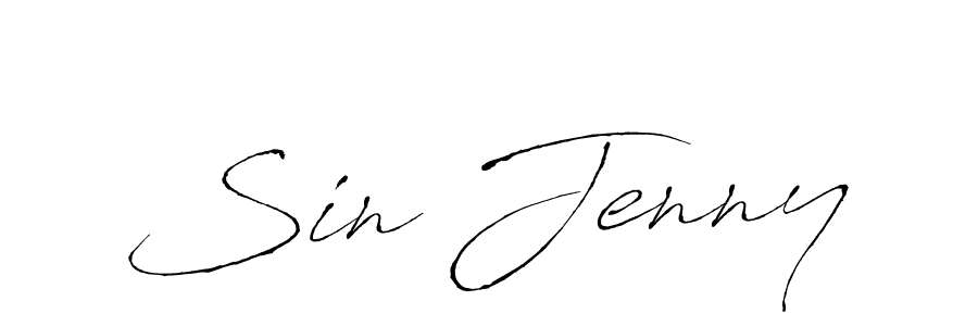 Make a beautiful signature design for name Sin Jenny. Use this online signature maker to create a handwritten signature for free. Sin Jenny signature style 6 images and pictures png