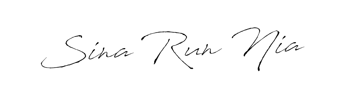 You can use this online signature creator to create a handwritten signature for the name Sina Run Nia. This is the best online autograph maker. Sina Run Nia signature style 6 images and pictures png