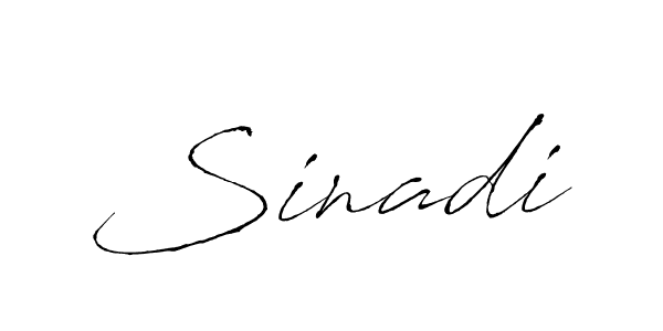 Design your own signature with our free online signature maker. With this signature software, you can create a handwritten (Antro_Vectra) signature for name Sinadi. Sinadi signature style 6 images and pictures png