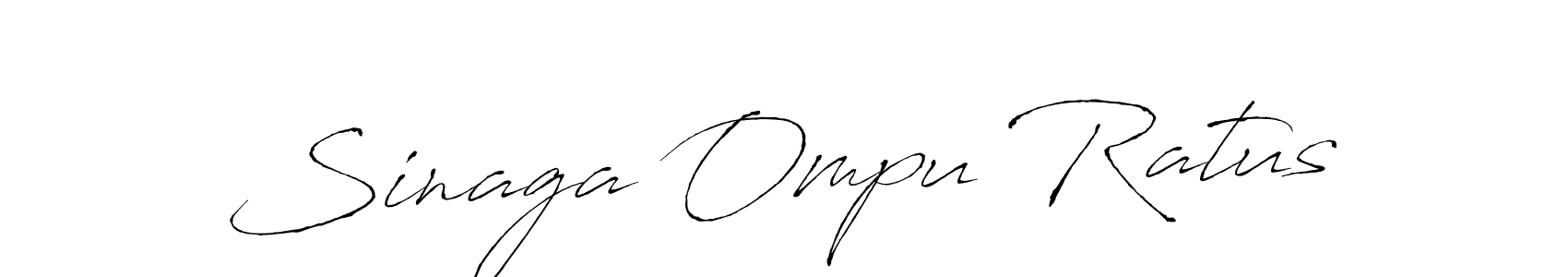 How to make Sinaga Ompu Ratus signature? Antro_Vectra is a professional autograph style. Create handwritten signature for Sinaga Ompu Ratus name. Sinaga Ompu Ratus signature style 6 images and pictures png