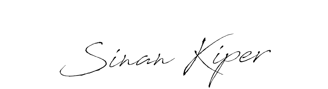 How to make Sinan Kiper signature? Antro_Vectra is a professional autograph style. Create handwritten signature for Sinan Kiper name. Sinan Kiper signature style 6 images and pictures png