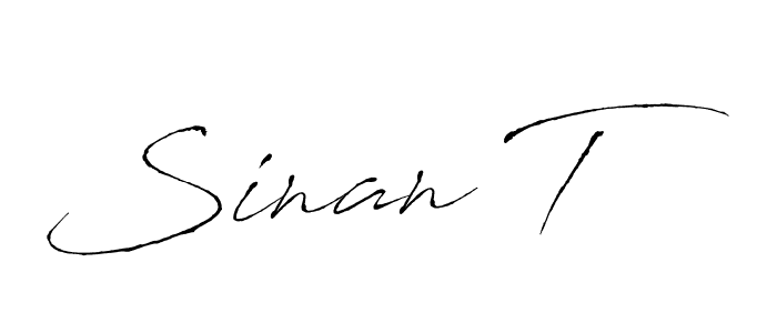 You can use this online signature creator to create a handwritten signature for the name Sinan T. This is the best online autograph maker. Sinan T signature style 6 images and pictures png