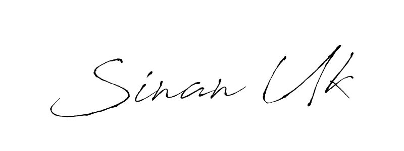 Make a beautiful signature design for name Sinan Uk. Use this online signature maker to create a handwritten signature for free. Sinan Uk signature style 6 images and pictures png