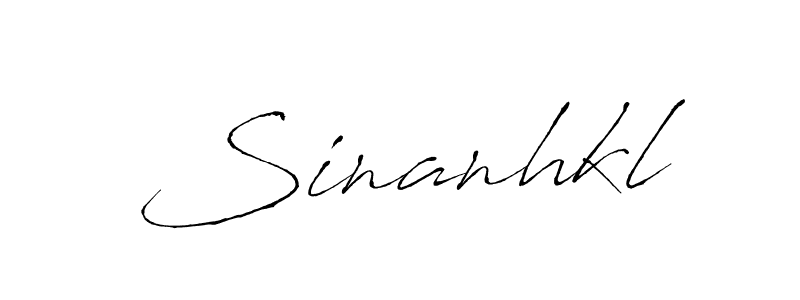 It looks lik you need a new signature style for name Sinanhkl. Design unique handwritten (Antro_Vectra) signature with our free signature maker in just a few clicks. Sinanhkl signature style 6 images and pictures png