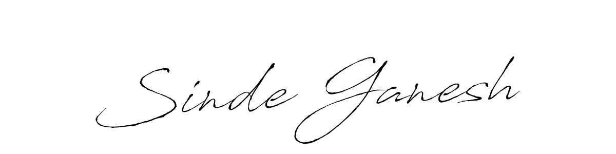 Make a beautiful signature design for name Sinde Ganesh. Use this online signature maker to create a handwritten signature for free. Sinde Ganesh signature style 6 images and pictures png