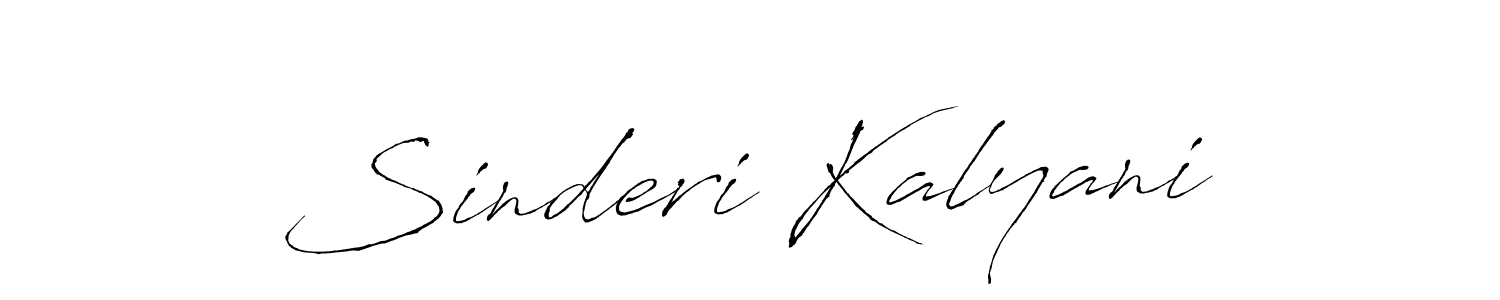 Use a signature maker to create a handwritten signature online. With this signature software, you can design (Antro_Vectra) your own signature for name Sinderi Kalyani. Sinderi Kalyani signature style 6 images and pictures png