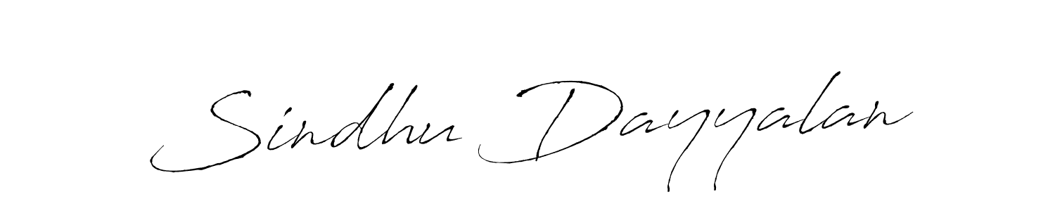 Create a beautiful signature design for name Sindhu Dayyalan. With this signature (Antro_Vectra) fonts, you can make a handwritten signature for free. Sindhu Dayyalan signature style 6 images and pictures png