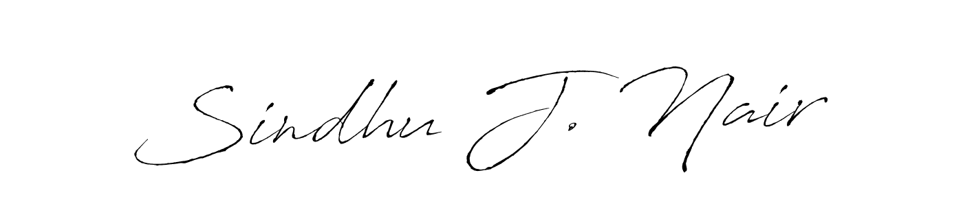 if you are searching for the best signature style for your name Sindhu J. Nair. so please give up your signature search. here we have designed multiple signature styles  using Antro_Vectra. Sindhu J. Nair signature style 6 images and pictures png