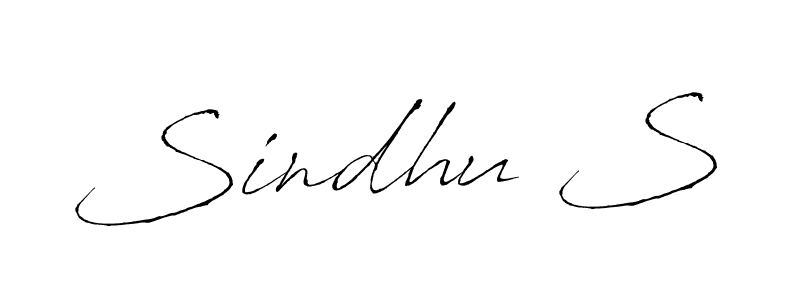 if you are searching for the best signature style for your name Sindhu S. so please give up your signature search. here we have designed multiple signature styles  using Antro_Vectra. Sindhu S signature style 6 images and pictures png