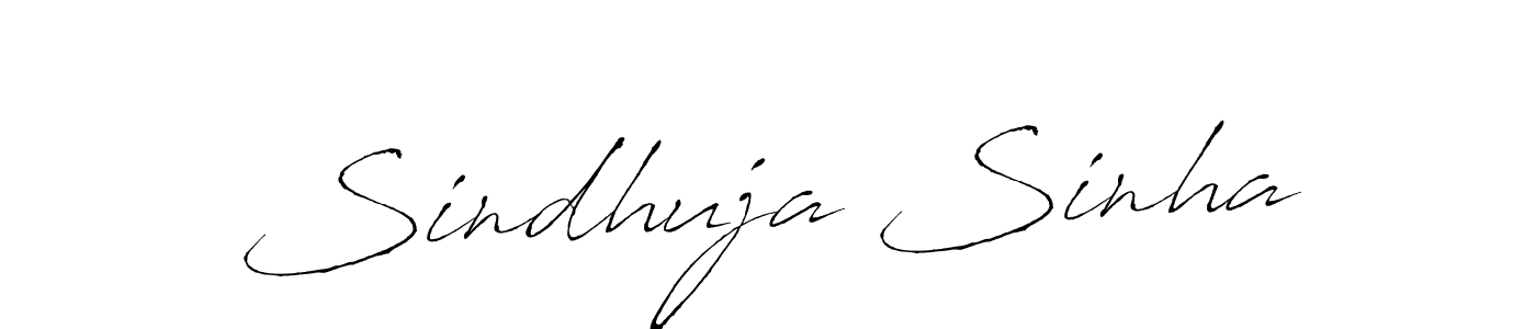 It looks lik you need a new signature style for name Sindhuja Sinha. Design unique handwritten (Antro_Vectra) signature with our free signature maker in just a few clicks. Sindhuja Sinha signature style 6 images and pictures png