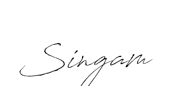 if you are searching for the best signature style for your name Singam. so please give up your signature search. here we have designed multiple signature styles  using Antro_Vectra. Singam signature style 6 images and pictures png