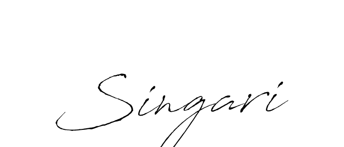 Create a beautiful signature design for name Singari. With this signature (Antro_Vectra) fonts, you can make a handwritten signature for free. Singari signature style 6 images and pictures png